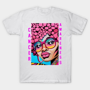 Breast Cancer Awareness Woman October Pink T-Shirt